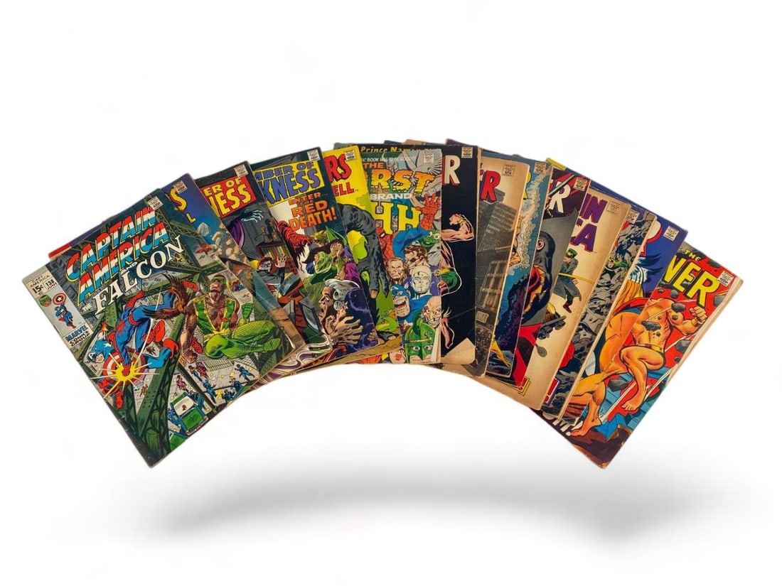 Lot Of Marvel Comics, Including Captain America, Thor, The Sub Mariner, Chamber Of Darkness (1 of 20)