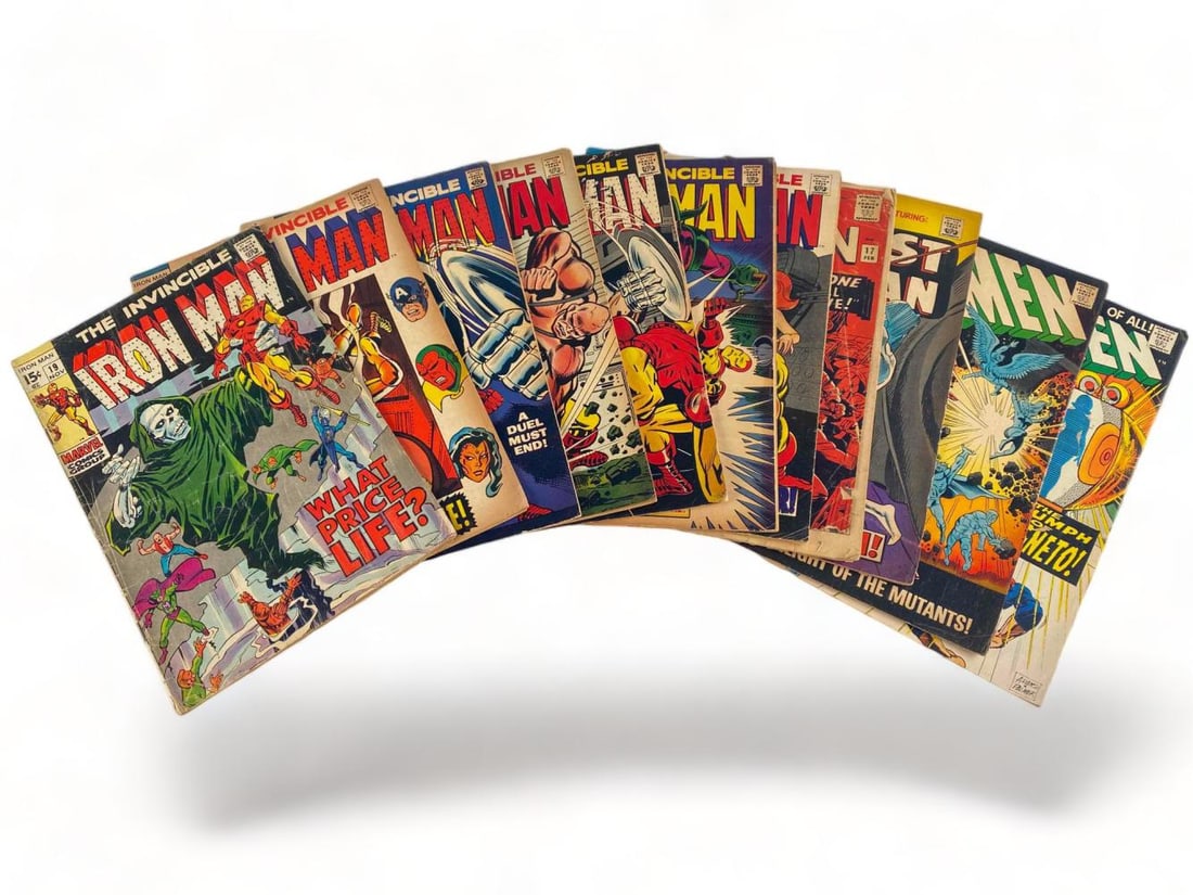Group Of Marvel Iron Man & X-Men Comic Books (1 of 20)