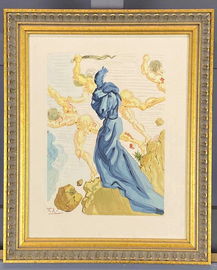 After Salvador Dali, The Divine Comedy, Woodblock Print (1 of 12)