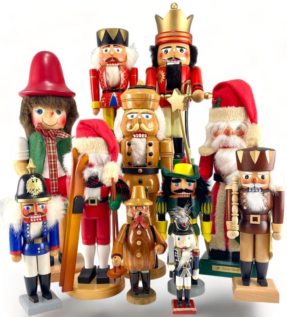 Collection Of German Wood Nutcrackers (1 of 8)