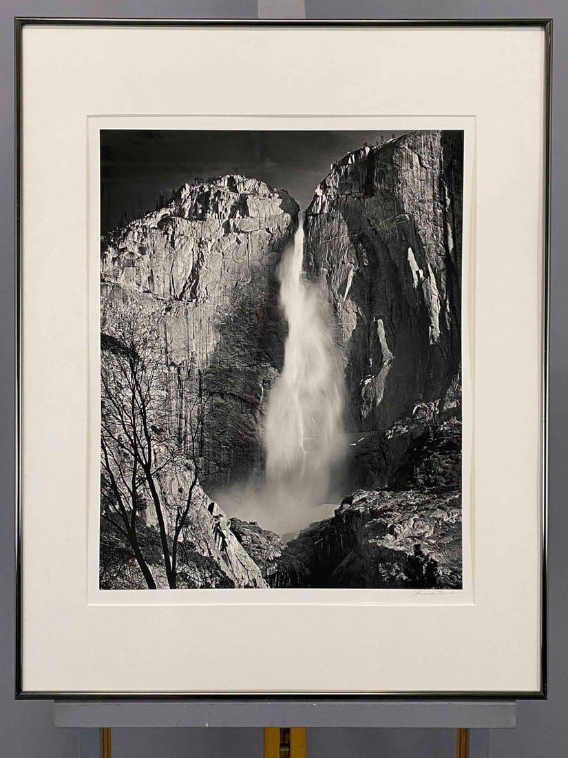 Howard Bond, (American, Contemporary) Upper Yosemite Falls, Signed Photograph (1 of 10)