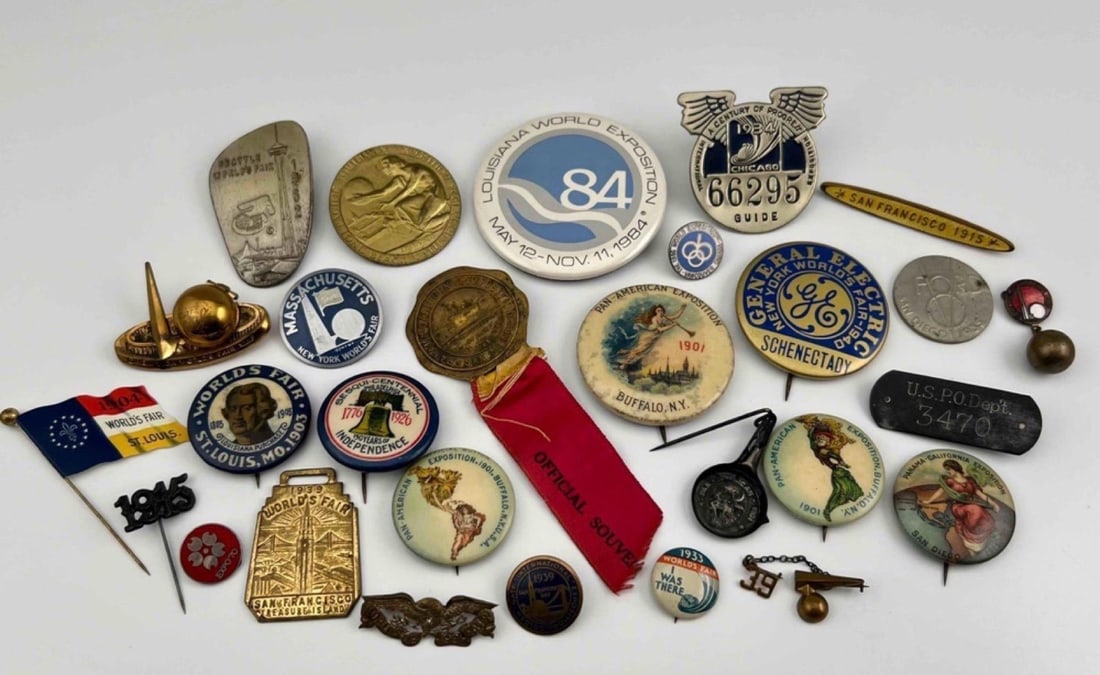 World's Fair & Exposition Pins (1 of 18)
