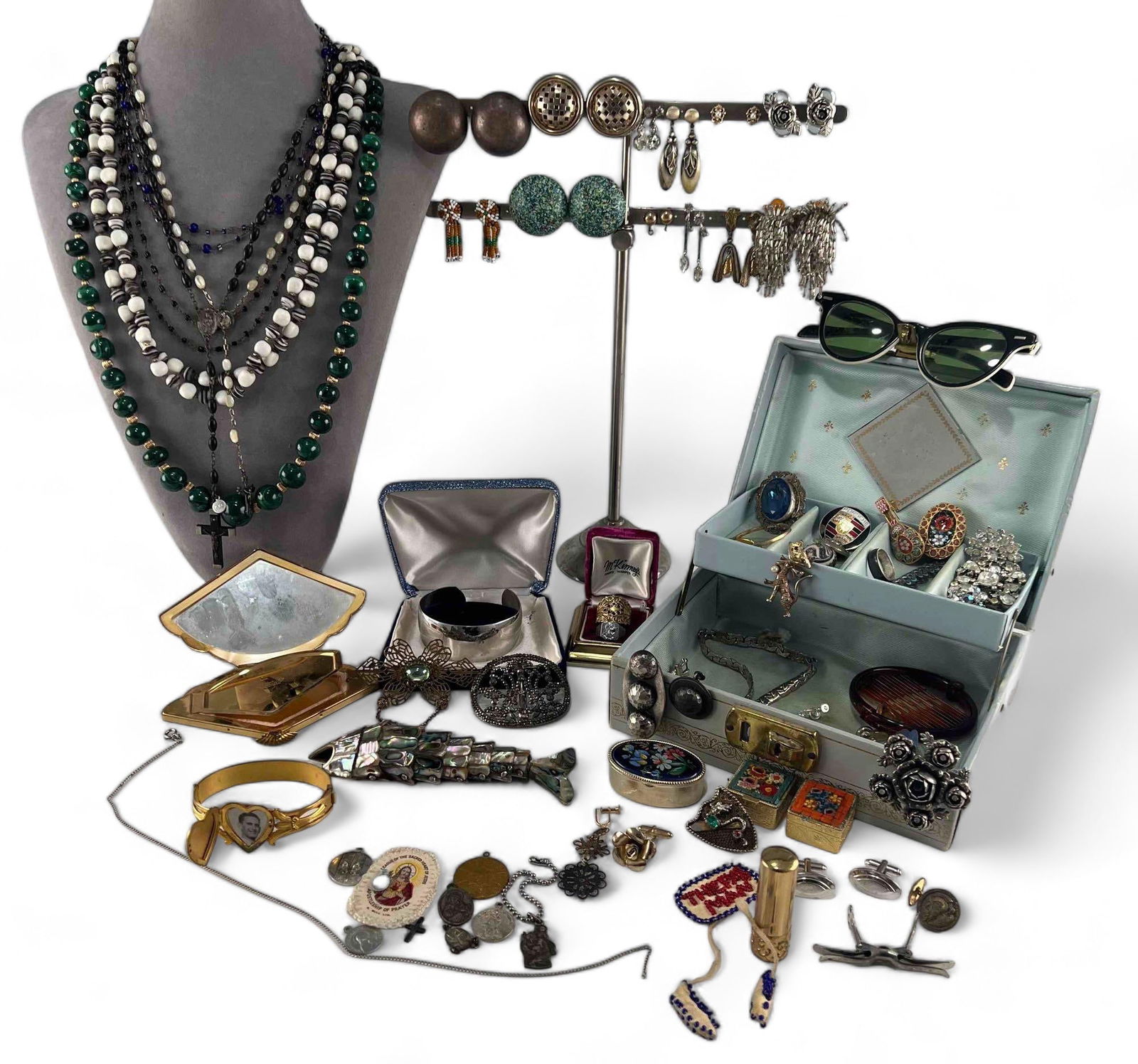 Vintage & Antique Costume Jewelry Lot (1 of 14)