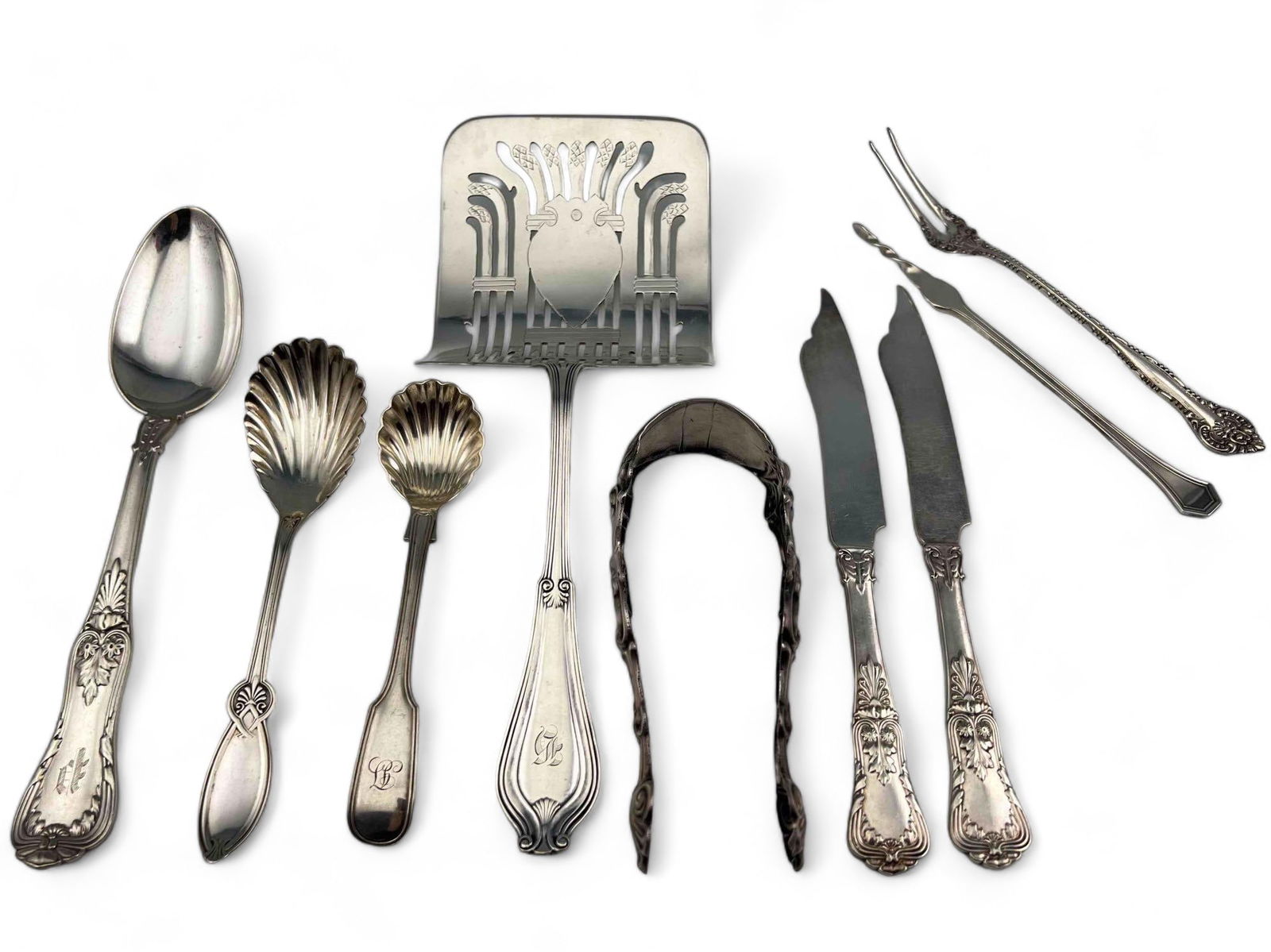 Antique Silver Plate Serving Pieces, Including Tiffany (1 of 20)