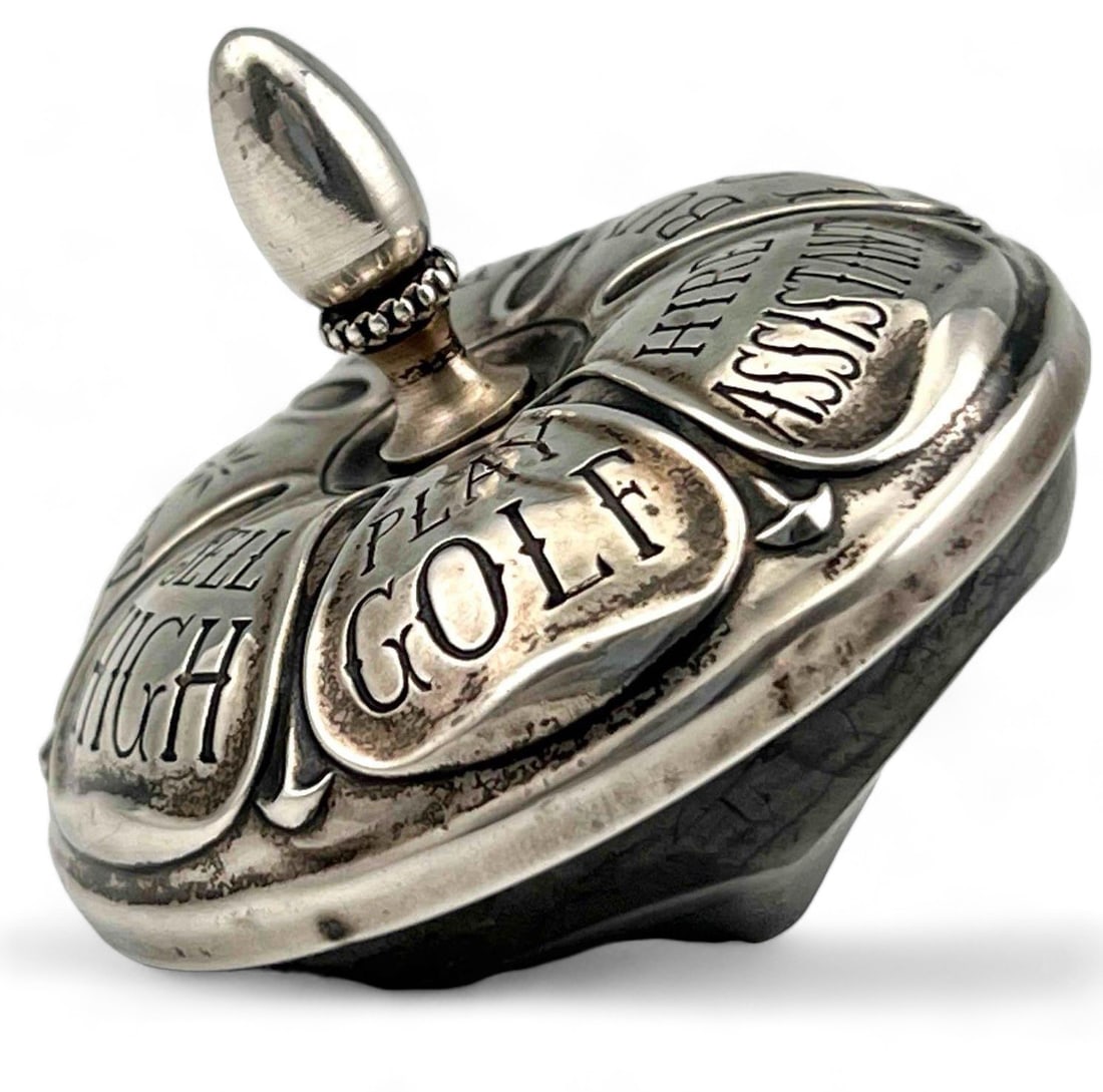 Gorham Sterling Silver Executive Spinner Top (1 of 8)