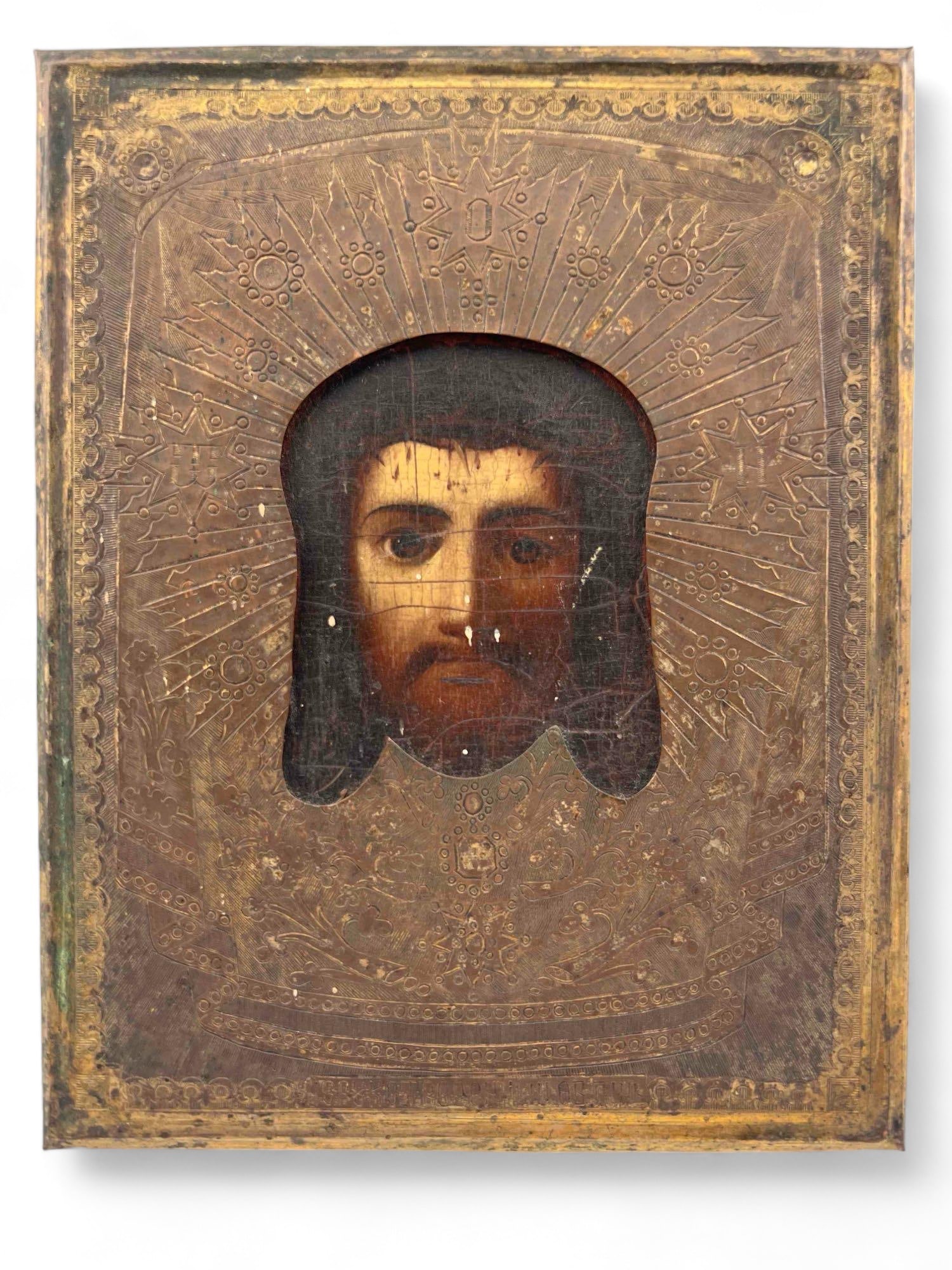 Antique Russian Icon Of Christ (1 of 10)