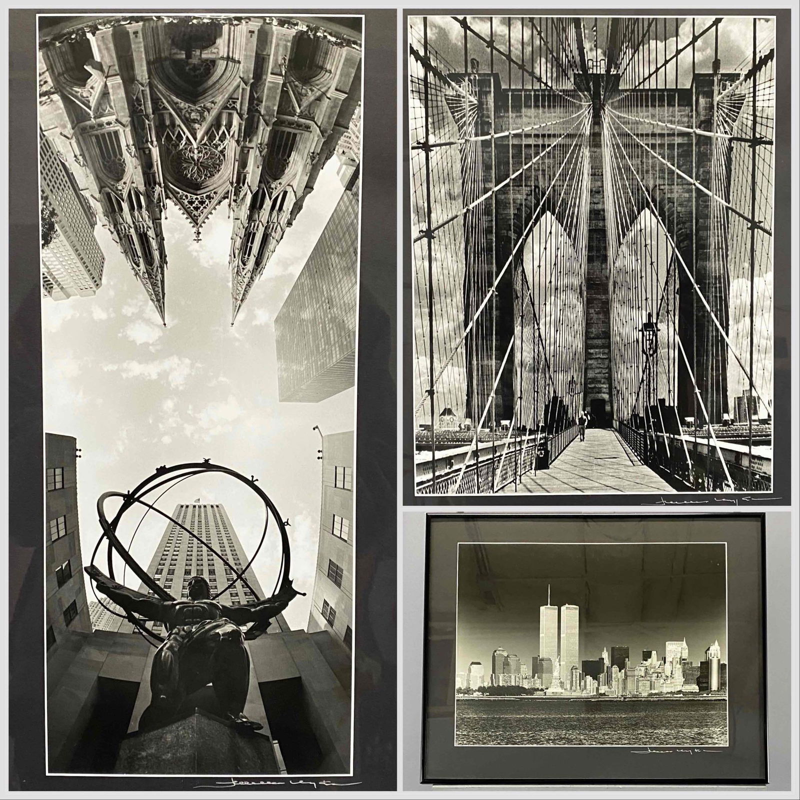 Three Signed New York City Photographs (1 of 14)