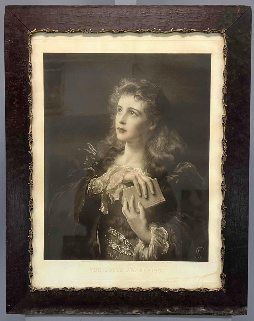 The Soul's Awakening, 19th Century Engraving (1 of 17)