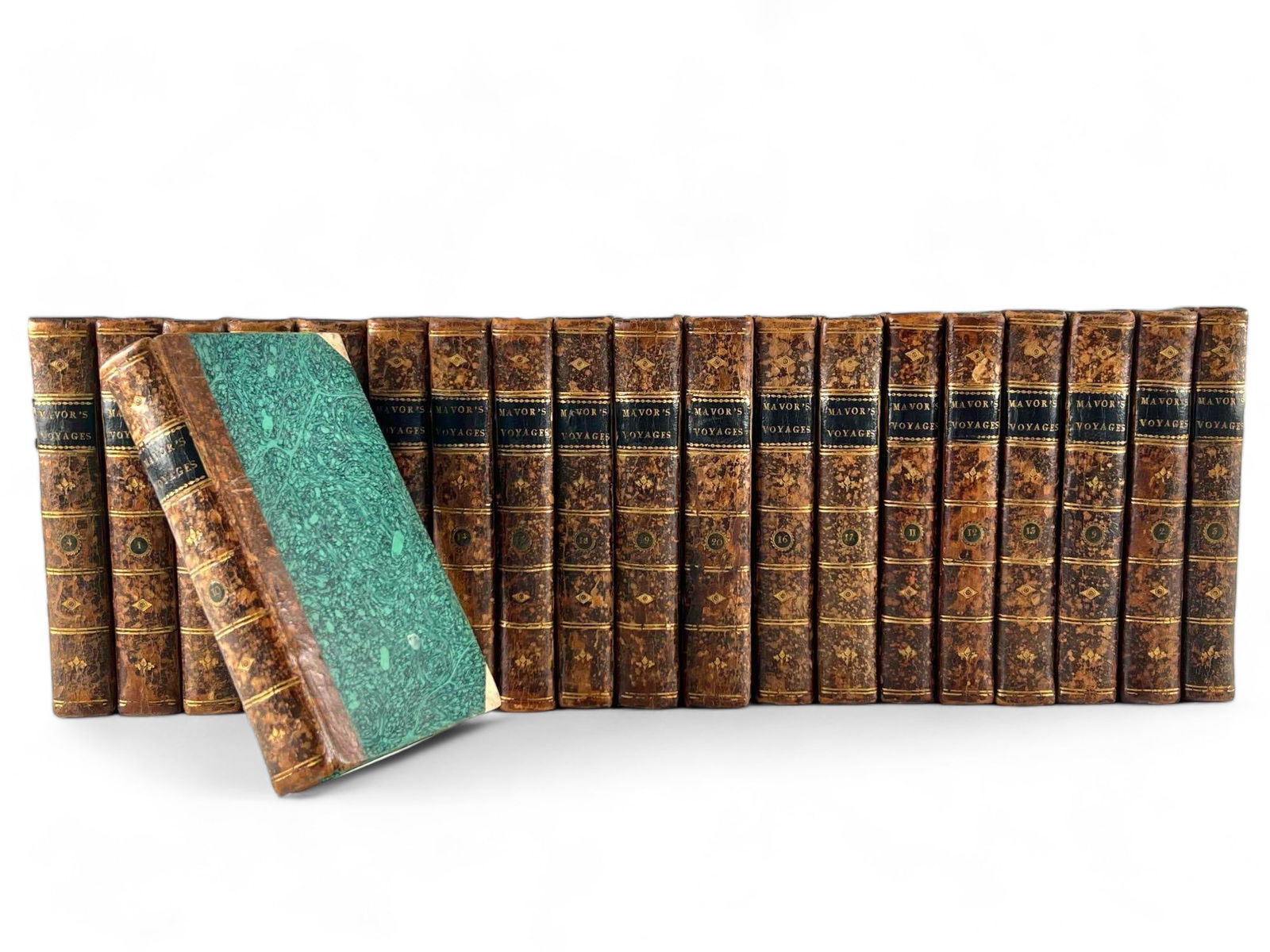 William Mavor, Historical Account Of The Most Celebrated Voyages, Travels, & Discoveries, 1796 (1 of 18)