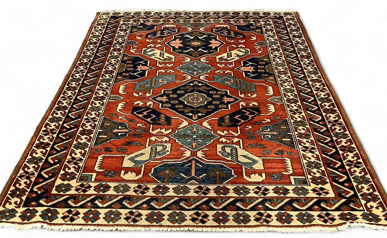 Older Turkish Kazak Style Rug (1 of 11)