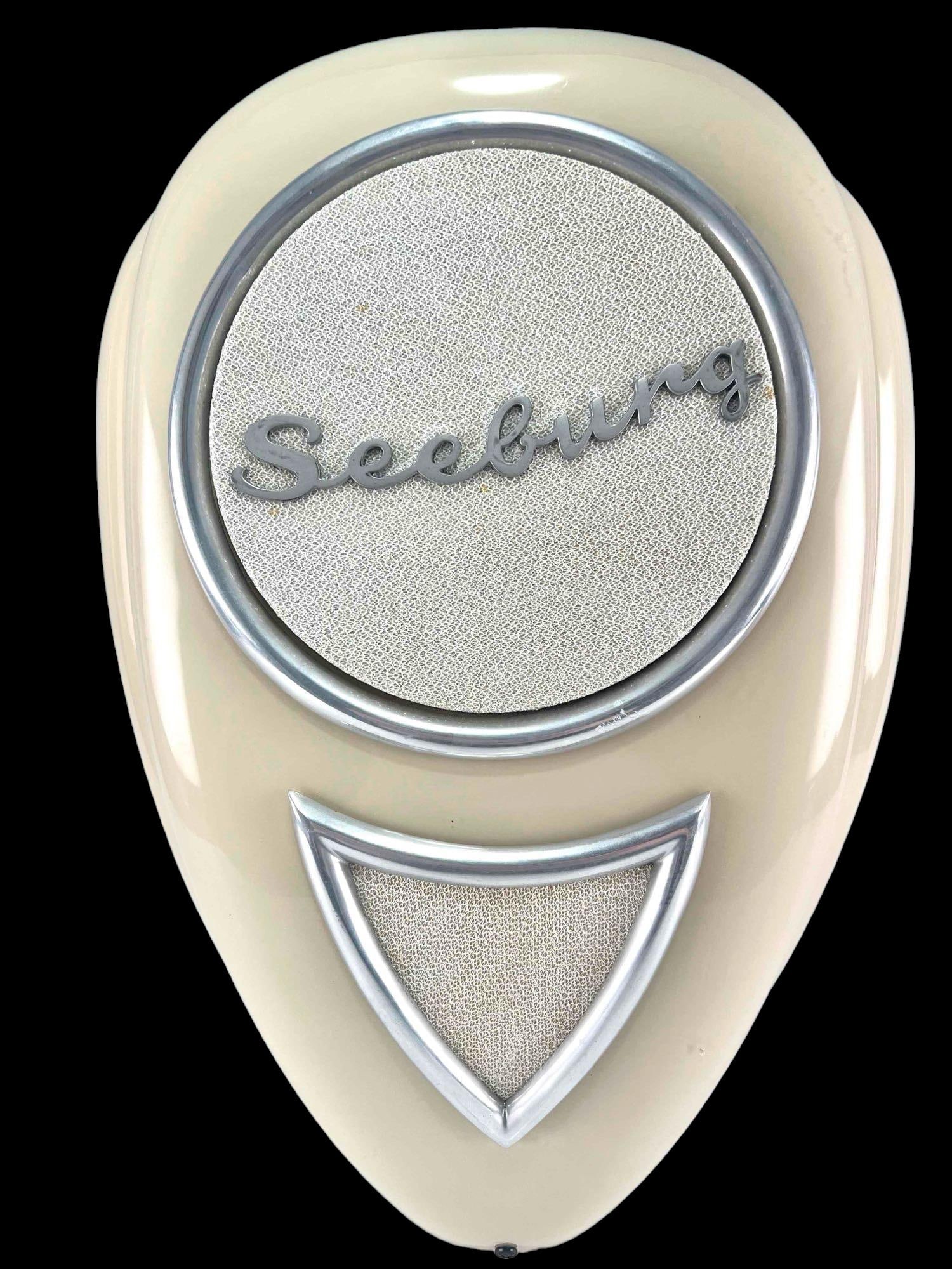1950s Seeburg Teardrop Remote Jukebox Speaker, Reproduction (1 of 16)