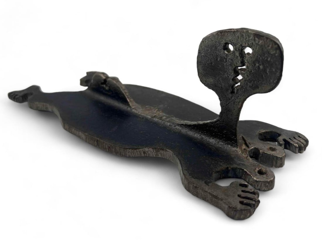 Albert Leon Wilson (American, 1920-1999) Torch Cut Steel Sculpture Of Woman (1 of 14)