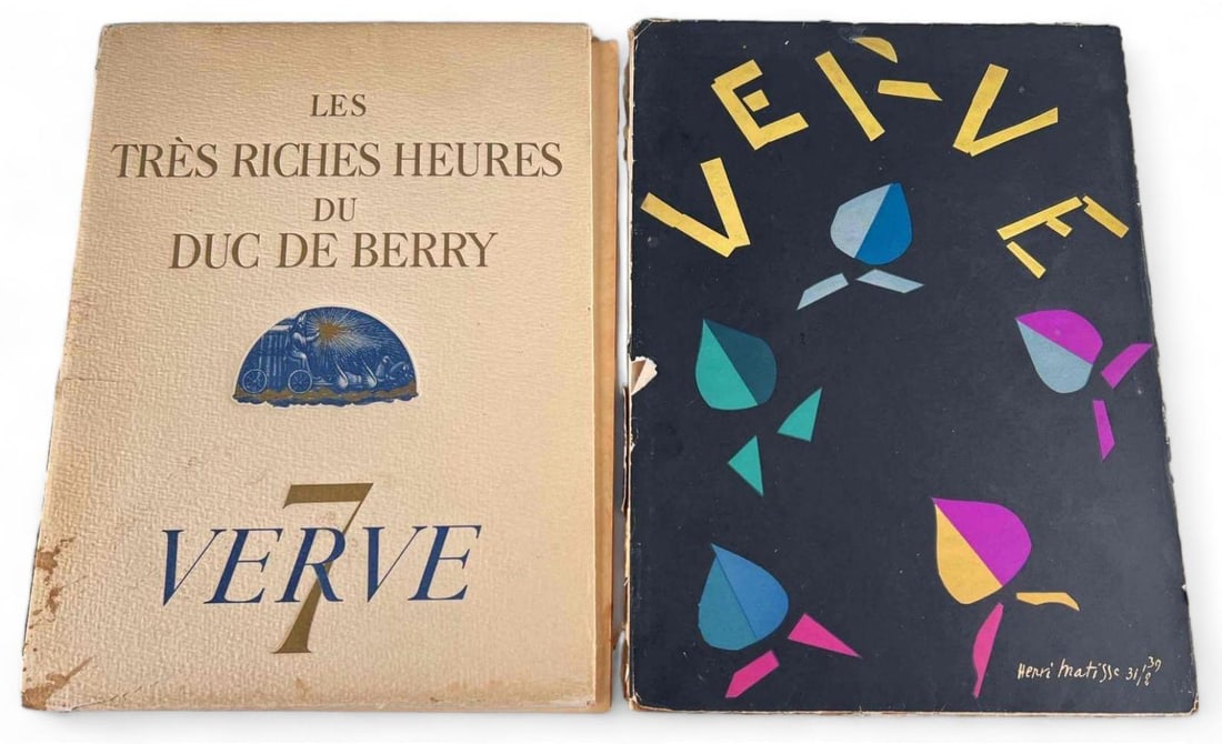 Two Issues Verve Art Review Magazine, Vol. 2, No. 7 & No. 8, 1940 (1 of 19)