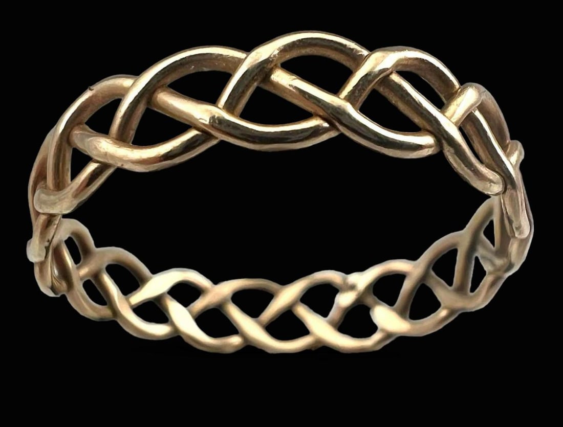14K Woven Band Ring (1 of 5)