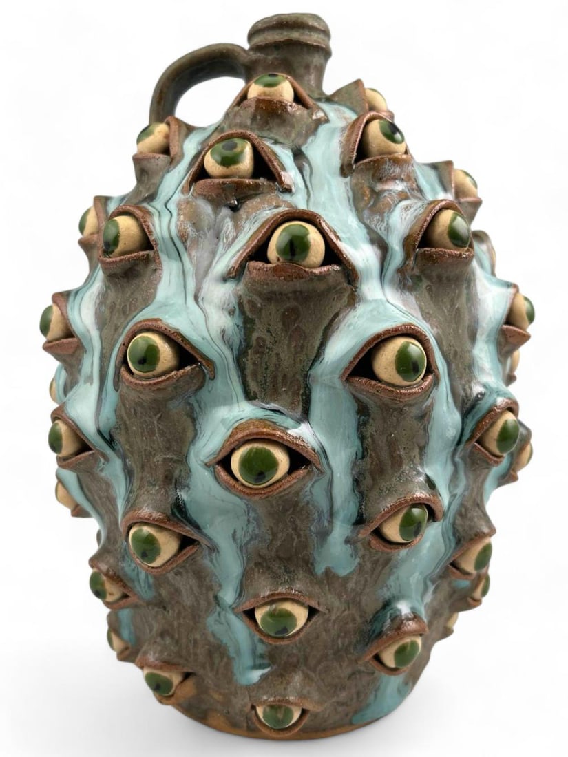 Marvin Bailey, Folk Art Eyeball Jug (1 of 14)