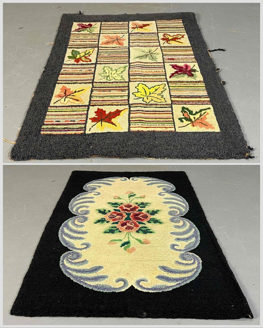 Two American Hand Hooked Rugs (1 of 19)