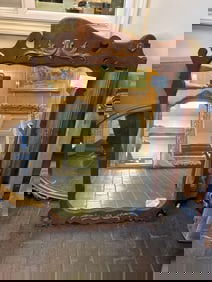 Older Chippendale Style Wall Mirror
