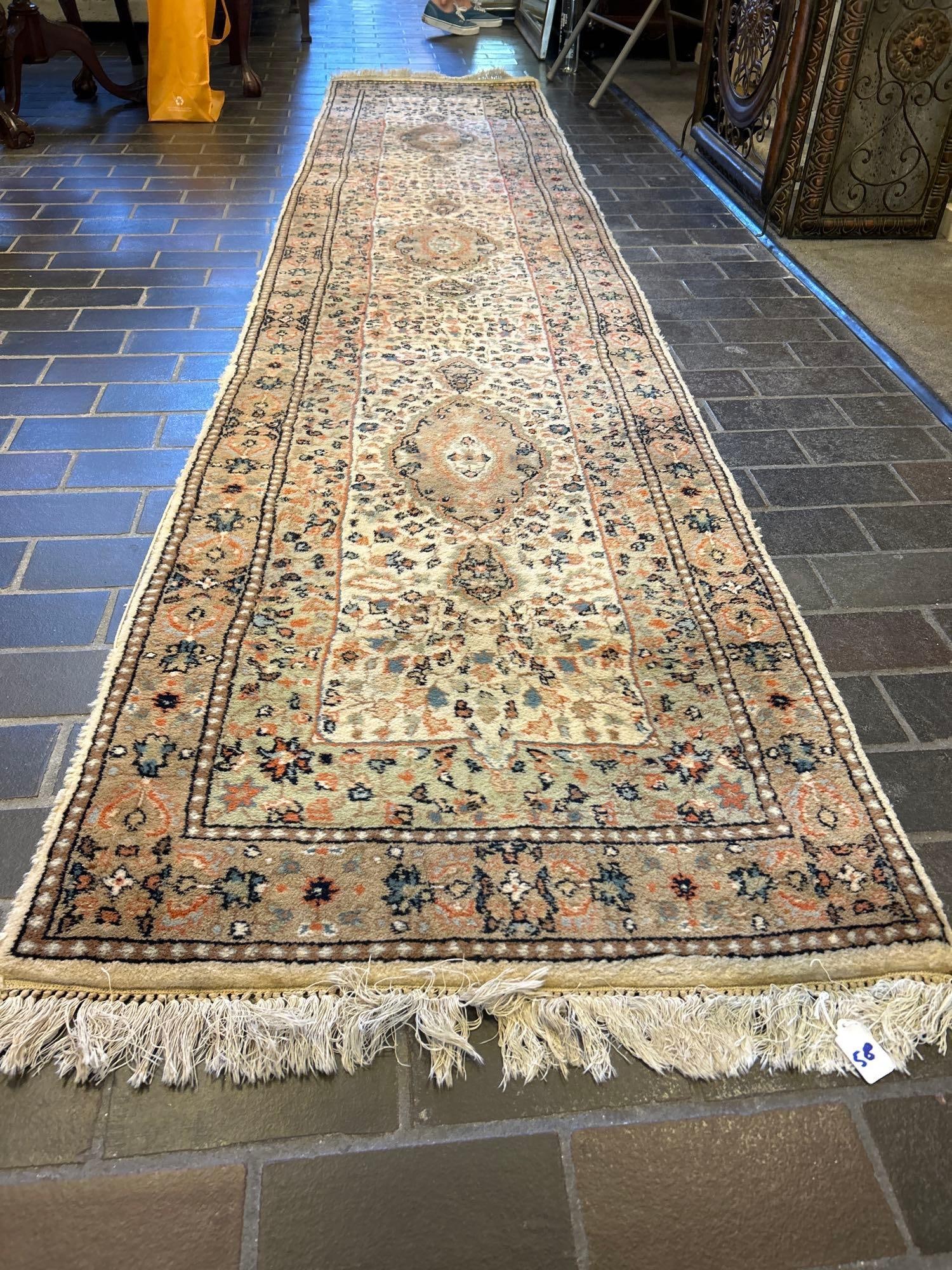 Hand Woven Oriental Runner Rug (1 of 6)