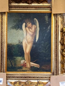 Winged Angel, Oil On Canvas.