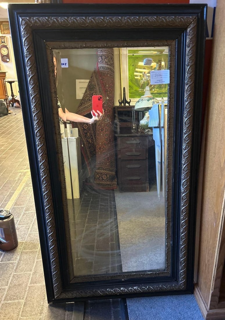 Large Antique Mirror (1 of 7)