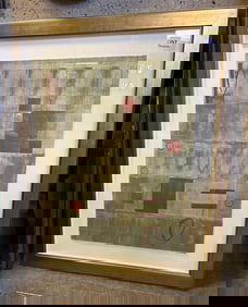 Barbara Bouman Jay (American 20th/21st C.) Abstract Lithograph