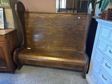 Older Church Pew