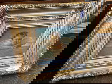 Smiling Cherub, Oil On Canvas, Signed PH