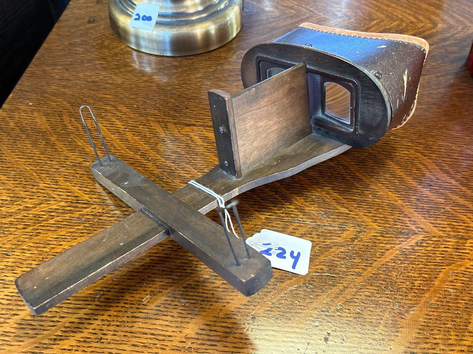 Antique Stereoscope: Antique Stereoscope.