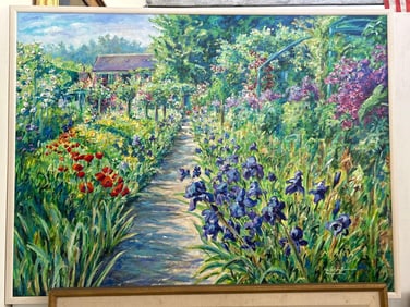 Ana Helena Berenguer, Kingdom Glory, Oil On Canvas