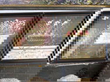 Pair Of Floral Prints After Jo Moulton