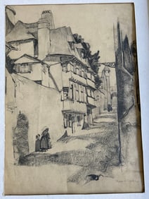 Myron A. Oliver (California, 1891-1967), Drawing On Paper