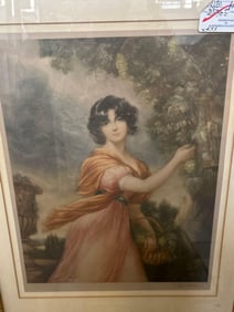 Clifford R James, Mezzotint Engraving