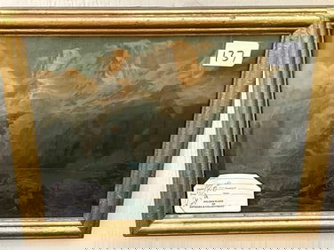 Mountain Landscape, Framed Print