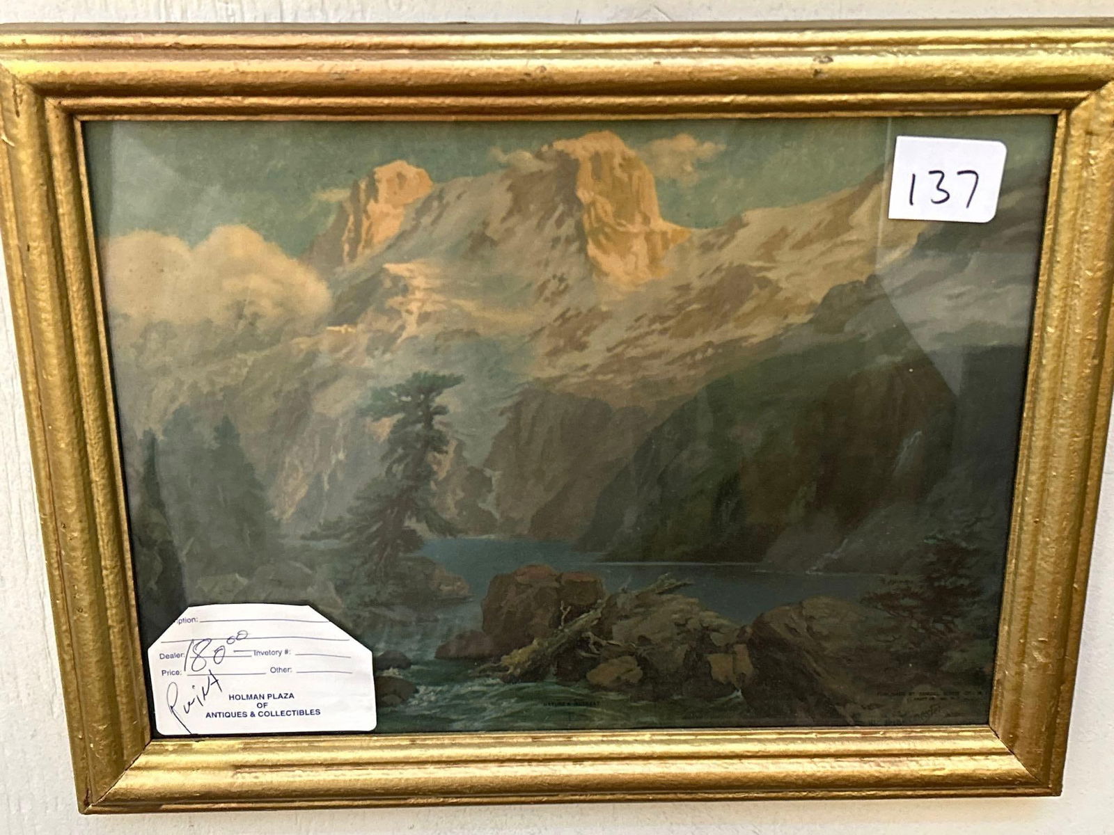 Mountain Landscape, Framed Print (1 of 3)