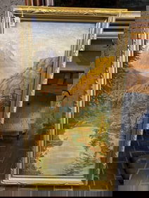 Jacob A. Bollenbach (American 20th C.), California Plein Air Mountain Landscape, Oil On Canvas