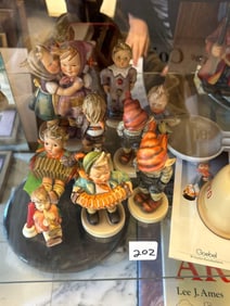 Group Of Porcelain Hummel Figures