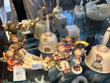 Group Of Hummel Figures, Bell, & Ornaments