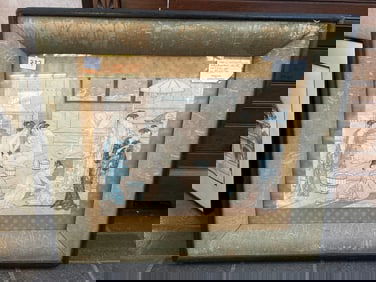 Torii Kiyonaga, Interior Of A Bathhouse, Japanese Woodblock Print