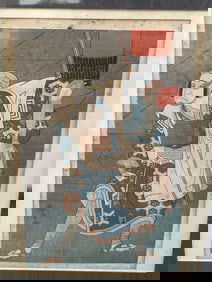 After Katsukawa Shuncho (1726-1792), Kabuki Actor, Japanese Woodblock Print