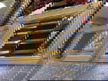 Two Beveled Wall Mirrors