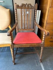 Antique Bobbin Turned Arm Chair