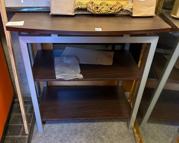 Office Table With Shelves