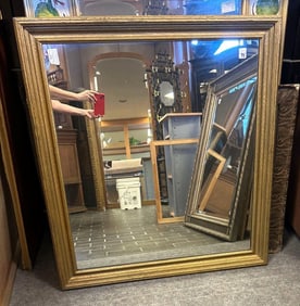 Mirror In Antique Gilt Frame