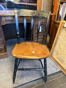 Vintage Hitchcock Grape Motif Dining Chair