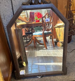 Older Carved Wooden Mirror
