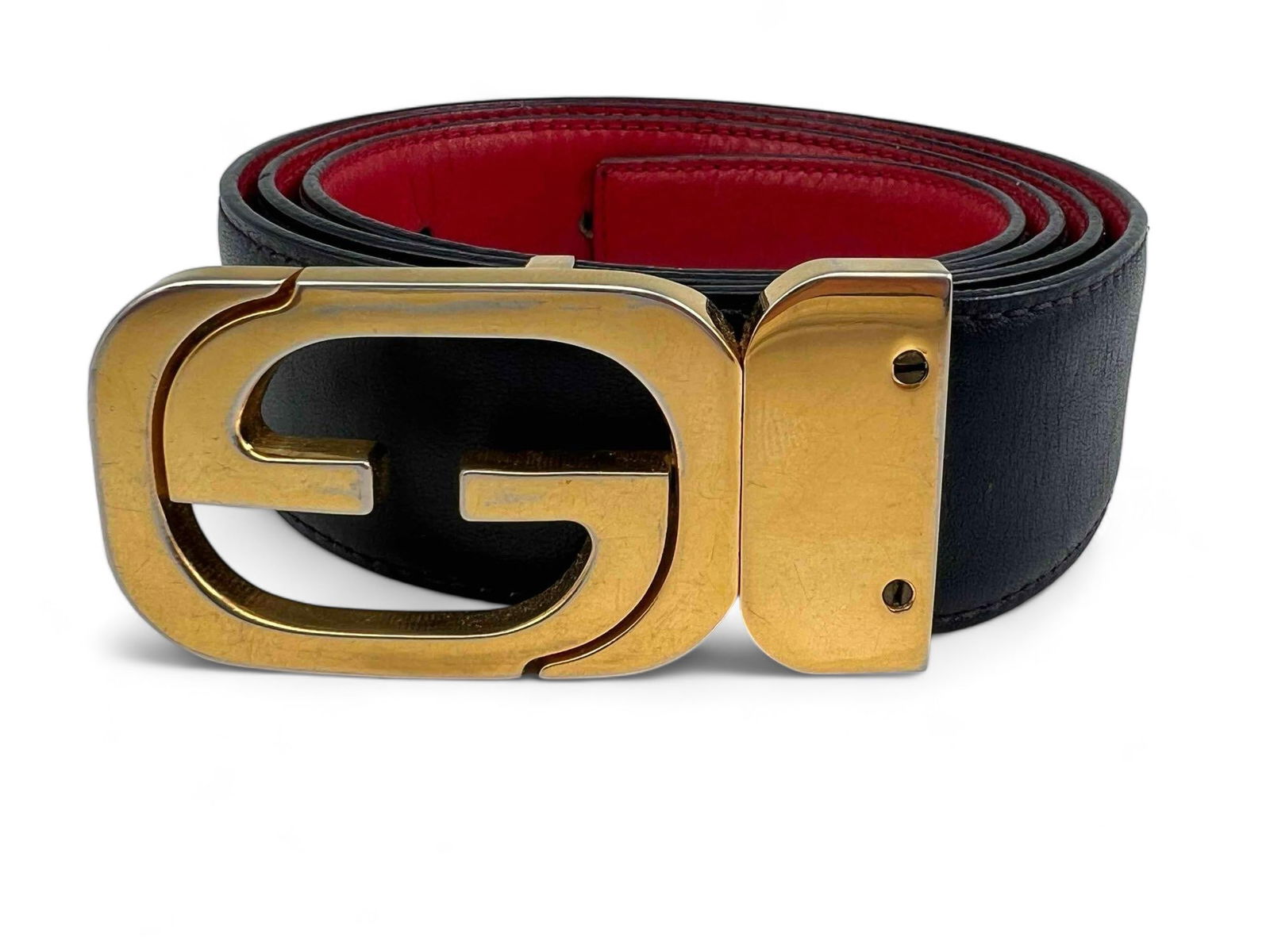 Vintage Gucci Leather Belt (1 of 10)