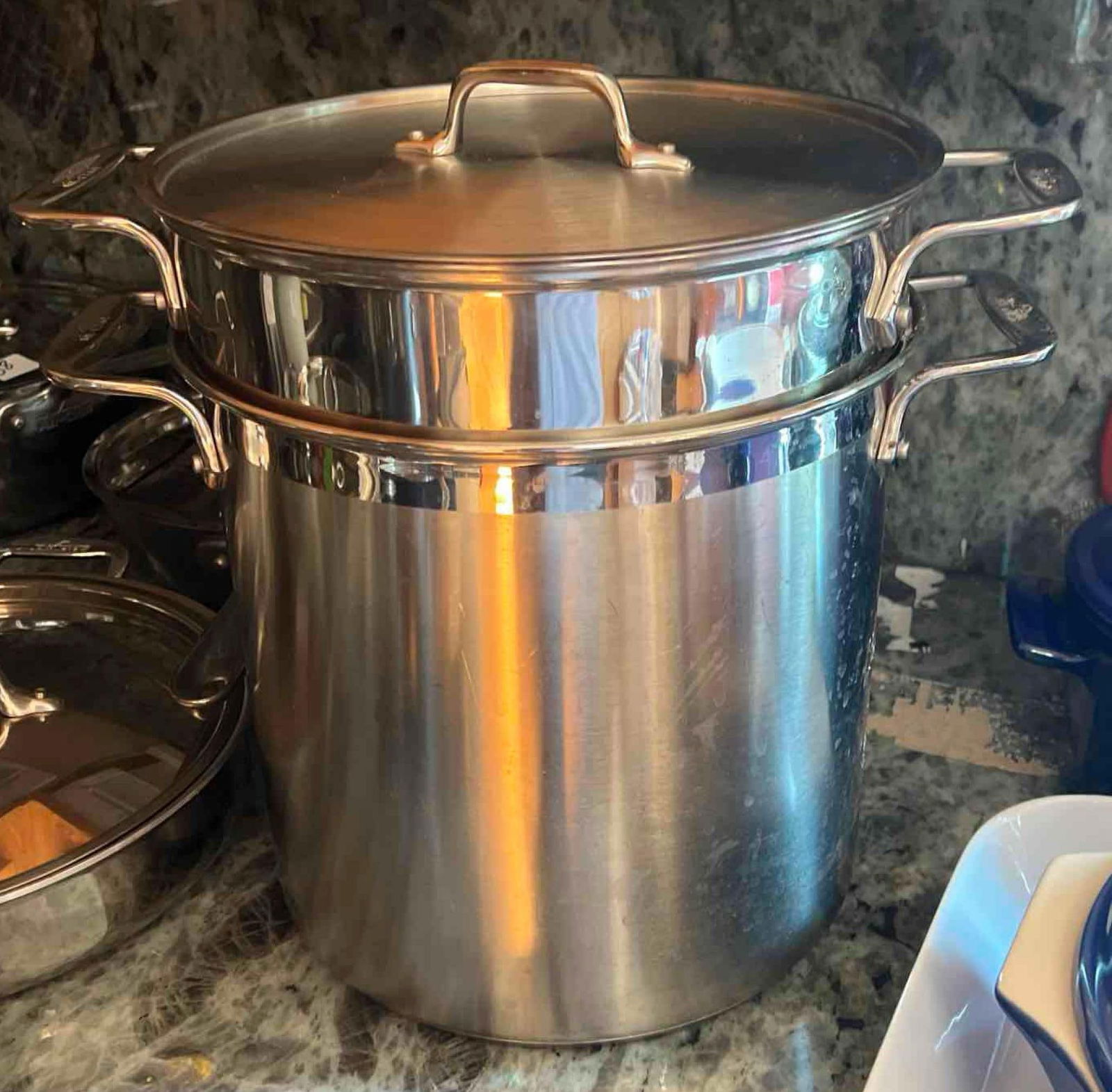 All-Clad Stainless Multi-Pot With Strainer (1 of 3)