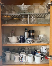 Stemware, Polish Pottery, Glasses, Coffee Mugs, And More