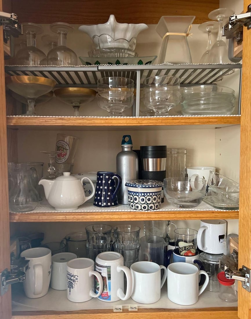 Stemware, Polish Pottery, Glasses, Coffee Mugs, And More: Stemware, Polish Pottery, Glasses, Coffee Mugs, And More. Pick-Up will be Thursday Aug 8th & Saturday Aug 10th from 11:00-4:00. Shipped items must have shipping arranged by Saturday, Aug 10th. Items n