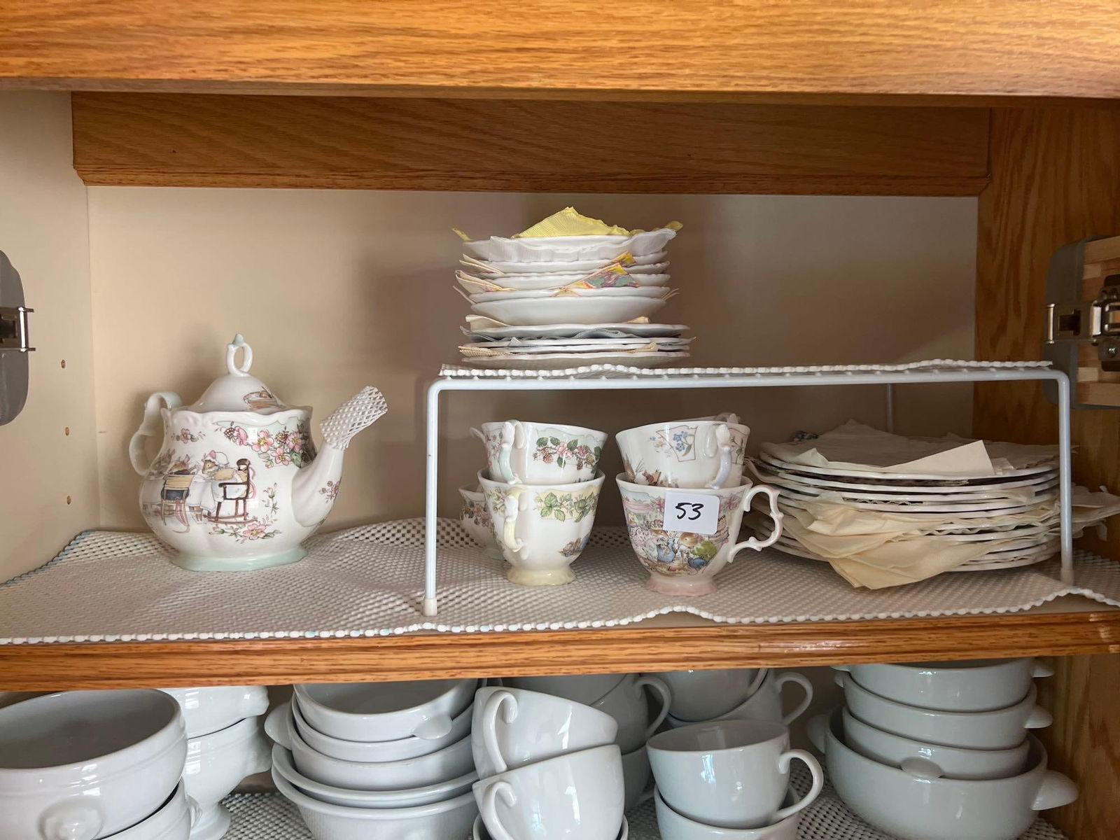 Beatrix Potter Tea Set & Plates (1 of 1)